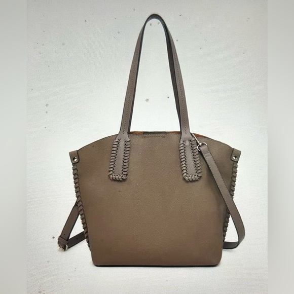 Micah Whipstitch 3 Compartment Tote by Jen & Co - Picture 3 of 7